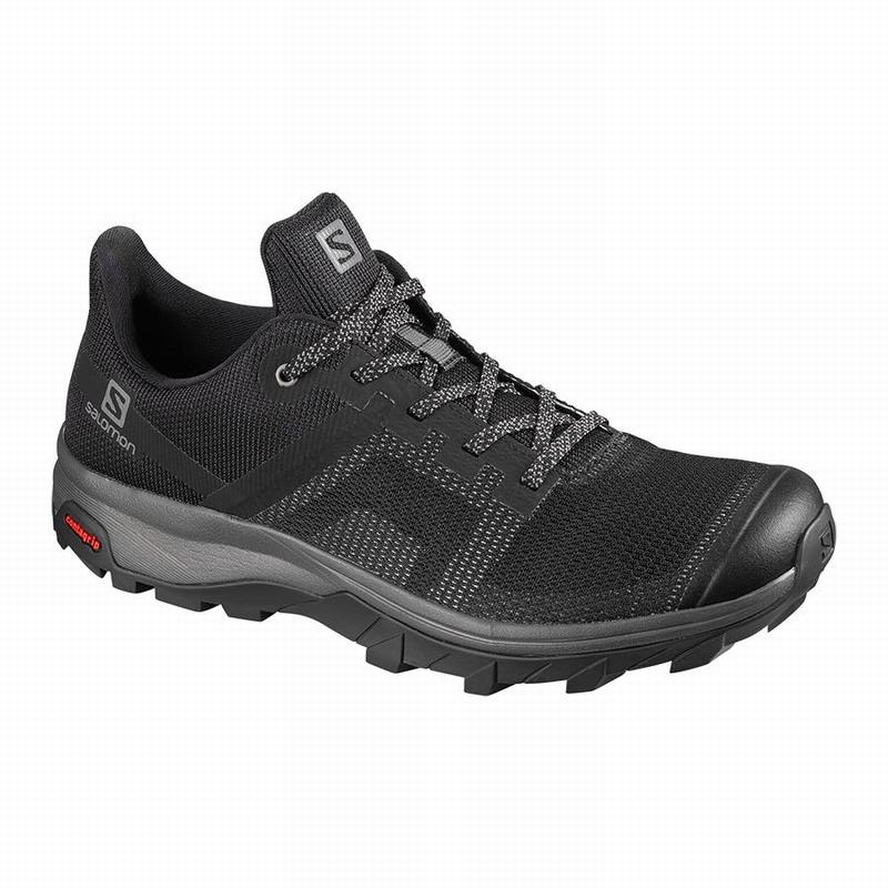 Salomon Singapore Womens Hiking Shoes - OUTLINE PRISM Black | 21798-FOWX